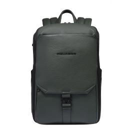 Piquadro Zaino Than Porta PC 14" Verde - 1