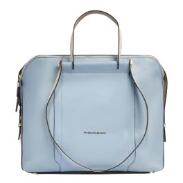 Piquadro Cartella Porta PC 14" Circle Azzurro Beige2 - 1