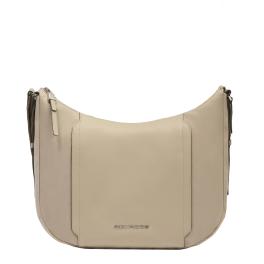 Piquadro Borsa a tracolla Lyra Beige - 1