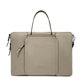 Piquadro Cartella Porta PC 15.6" Lyra Exp. Beige - 1