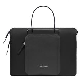 Piquadro Cartella Porta PC 15.6" Lyra Exp. Nero - 1