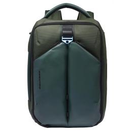 Piquadro Zaino PQ-Eath Porta PC 17" Exp. Verde - 1