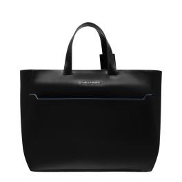 Piquadro Shopping Bag Blue Square Porta PC 15.6" Nero - 1
