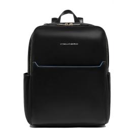 Piquadro Zainetto Blue Square Porta PC 14" Nero - 1