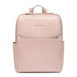 Piquadro Zainetto Blue Square Porta PC 14" Rosa2 - 1