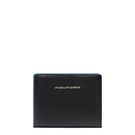 Piquadro Portafoglio Blue Square compatto Nero - 1