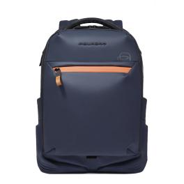 Piquadro Zaino Porta PC 14" Corner 2.0 Blu - 1