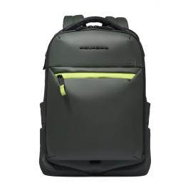 Piquadro Zaino Porta PC 14" Corner 2.0 Verde - 1