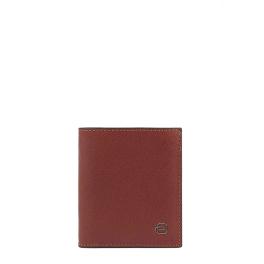 Piquadro Portafoglio Verticale Black Square Cuoio - 1