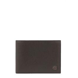 Piquadro Portafoglio 2 scomparti Black Square Testa Moro - 1