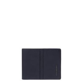 Piquadro Portafoglio con portamonete Hedley RFID Blu - 1