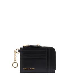 Piquadro Bustina Porta monete Ray Nero - 1