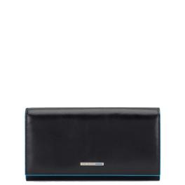 Piquadro Portafoglio Donna RFID Blue Square Nero - 1