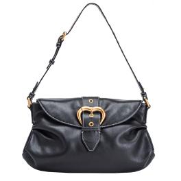 Pinko Borsa a spalla Jolene Classic Nero Antique Gold - 1
