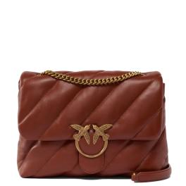 Pinko Borsa a tracolla Large Love Puff Arabo Antique Gold - 1