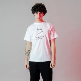 Sprayground T-Shirt Success Line White - 1