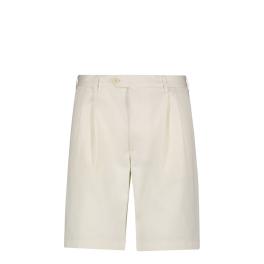 Tela Genova Bermuda Damasco chino Bianco Ottico - 1