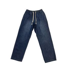 Tooco Pantaloni Chambray Dark Denim - 1