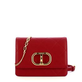 Twin Set Tracollina Oval T Rosso Pompeiano - 1