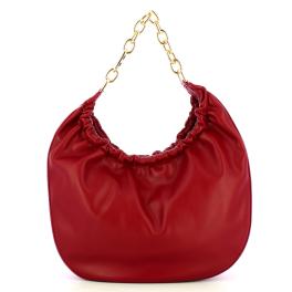 Twin Set Hobo bag Croissant Oval T Rosso Pompeiano - 1