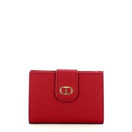 Twin Set Portafoglio Medio Oval T Rosso Pompeiano - 1