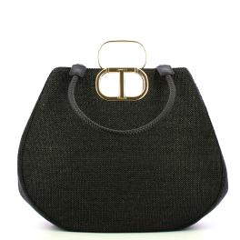 Twinset Tote Grande Lila Nero - 1