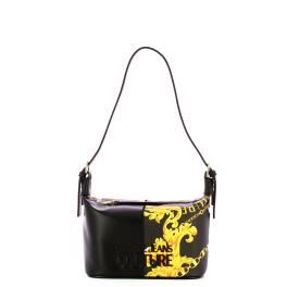 Versace Jeans Couture Borsa a spalla Rock Cut Black Gold - 1